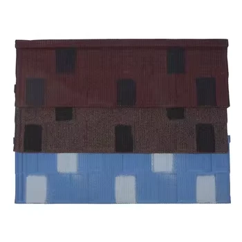 Factory Stone Coated Metal Roof Tile Shingle Tile For Philipines suppliers