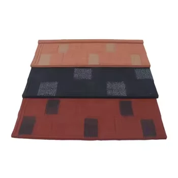 For Nigeria Shingle Tile Stone Coated Metal Roof Tile best